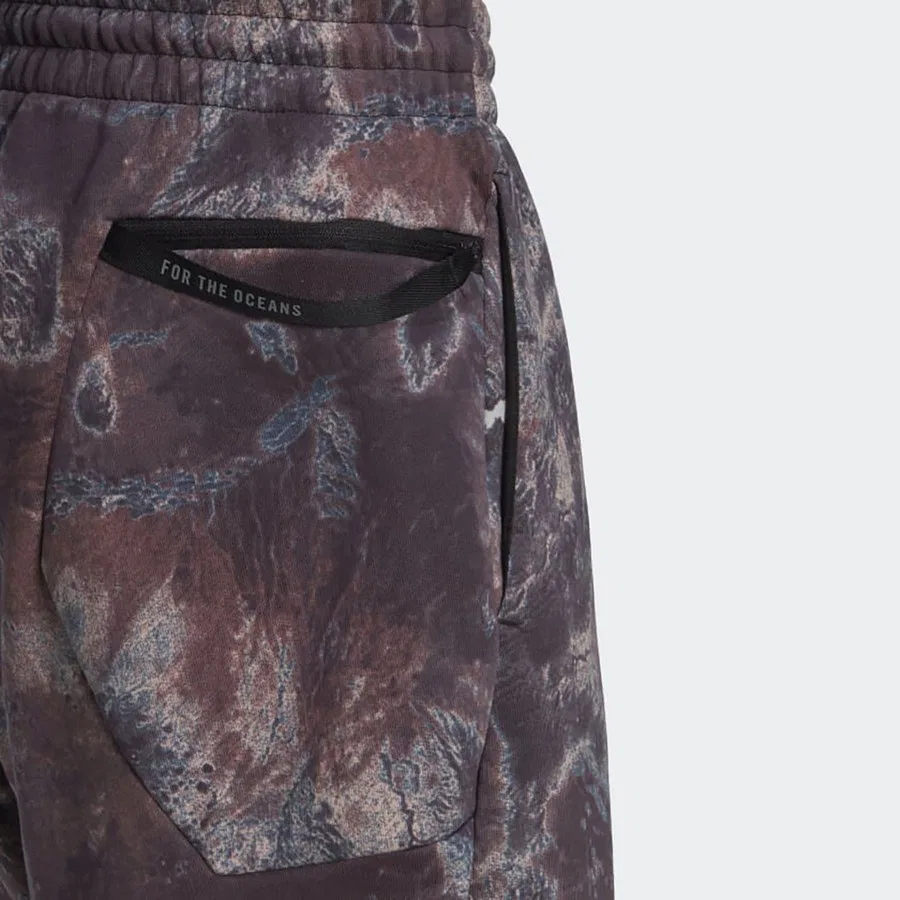 Спортивные брюки 7/8 с принтом U Prly Pnts, adidas, Хаки — фото 4