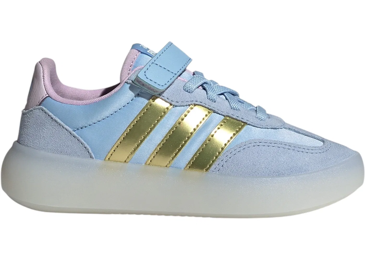 Детские кроссовки Lifestyle Adidas Barreda Decode Disney Frozen, Glow Blue/Gold Metallic/Ice Lavender