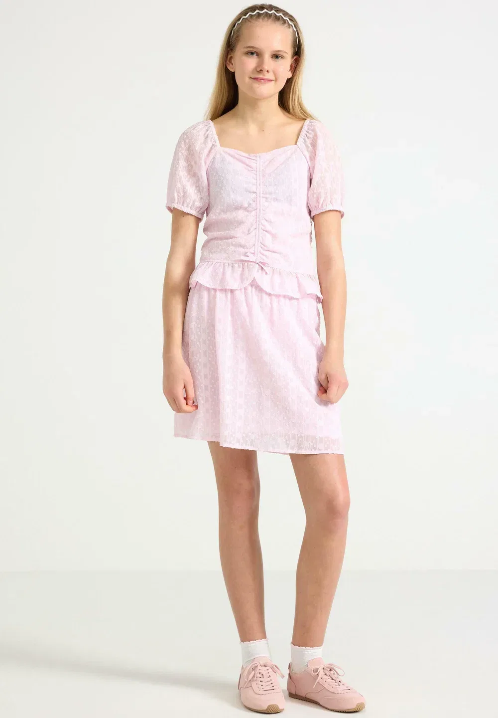 Юбка А-силуэта Lindex, Light Pink — фото 2