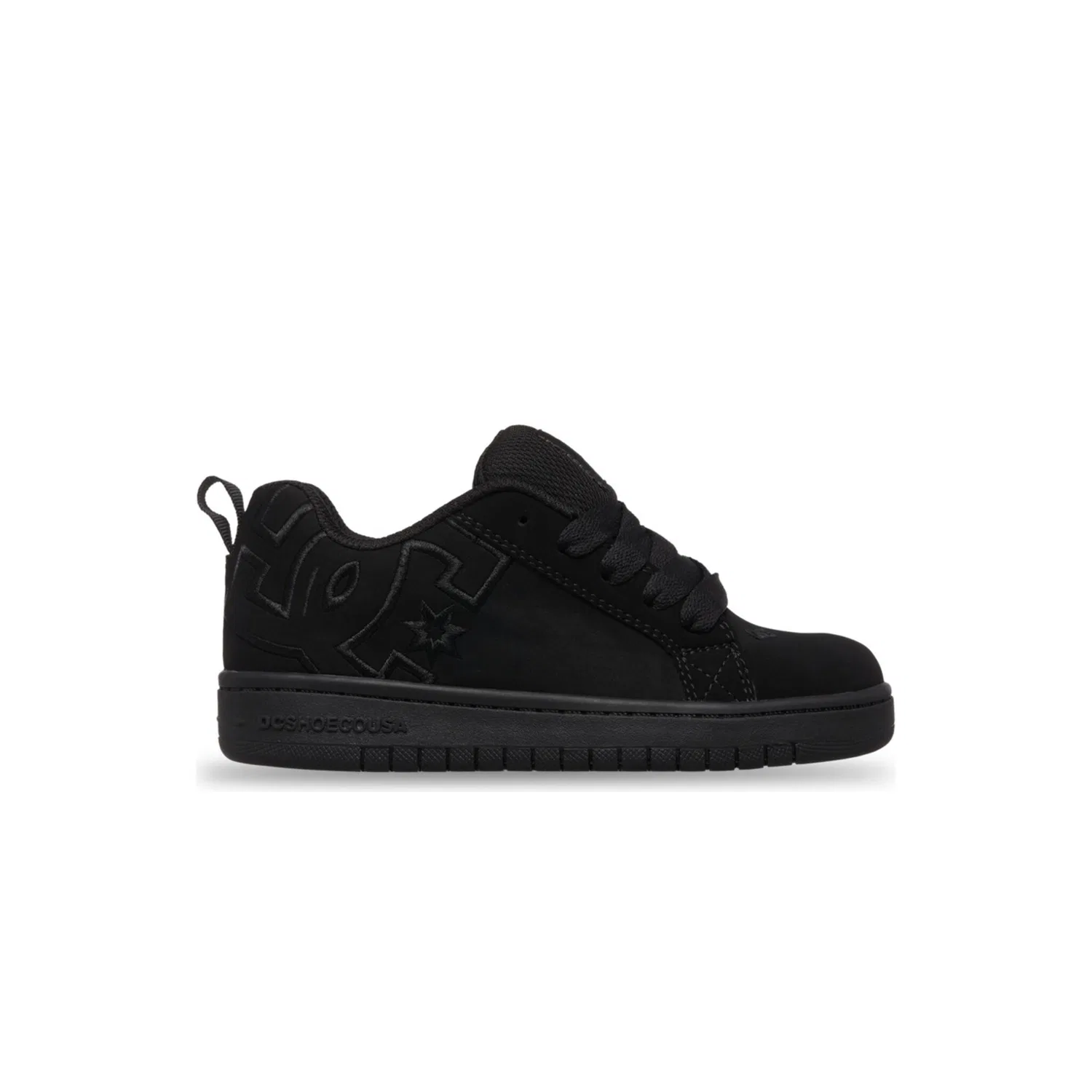 Детские кроссовки с логотипом Pill Pattern DC Shoes, Black/Black — фото 2