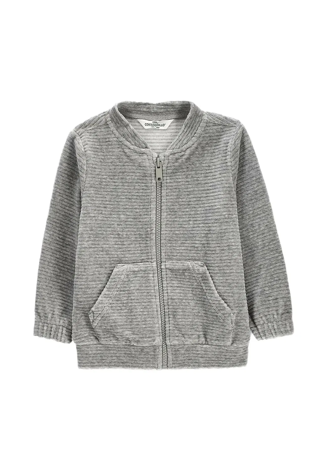Детская толстовка - кардиган Coccodrillo, Grey