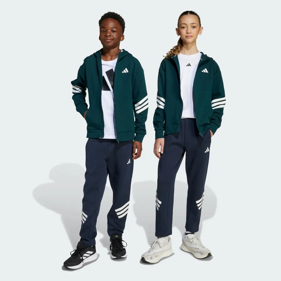 Детские спортивные штаны с тремя полосами Future Icons 3-Stripes adidas, Бежевый