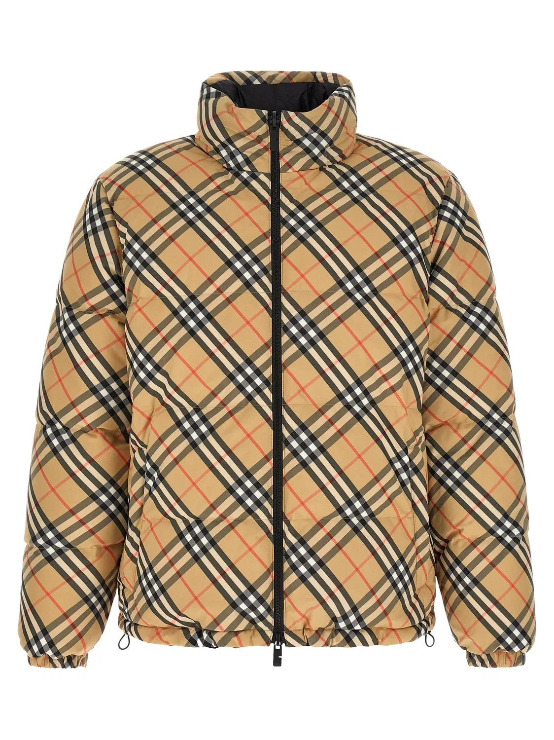 Пуховик Snowdon BURBERRY, бежевый — фото 3