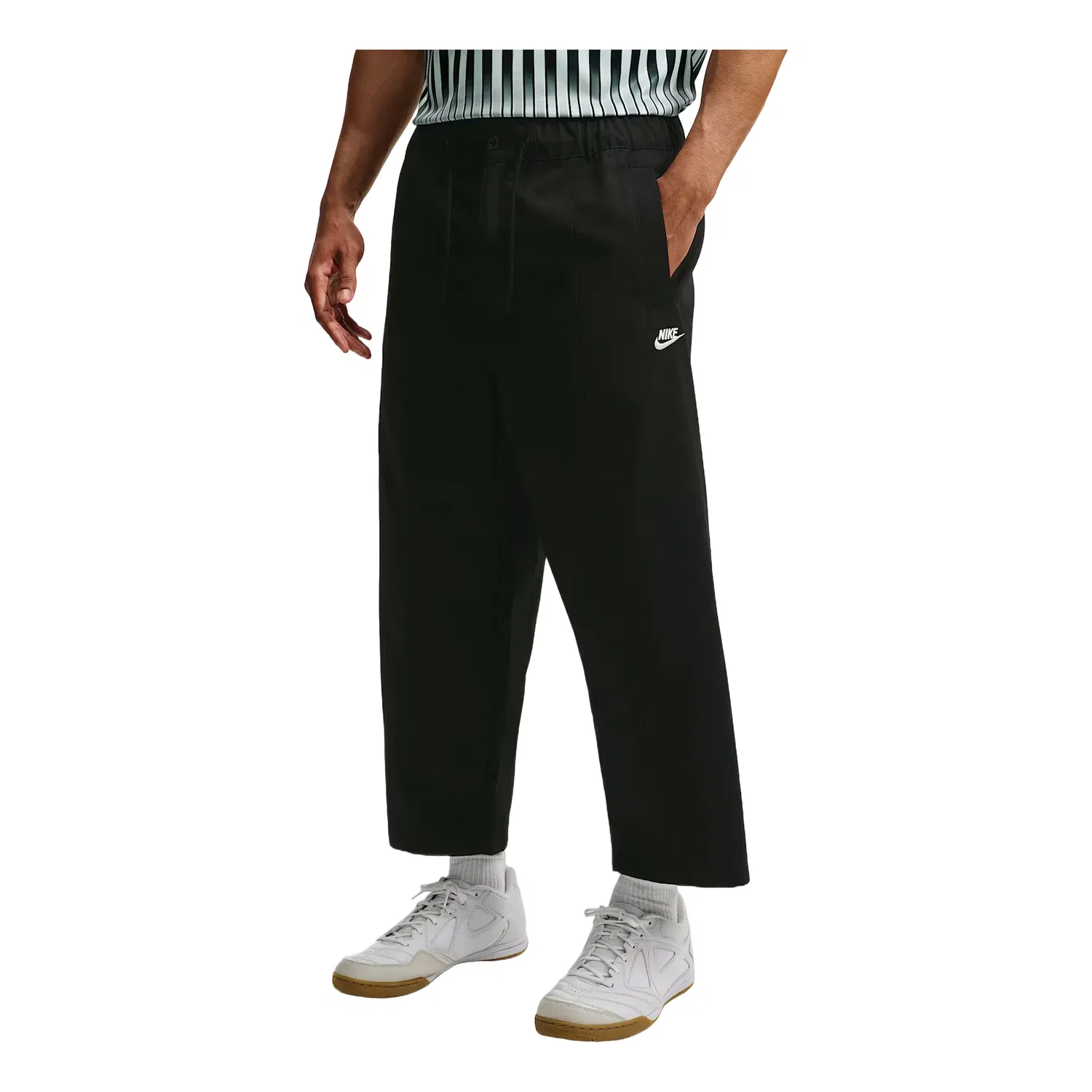 Мужские спортивные брюки с принтом Nike Sportswear Club Sneaker Pants, черный