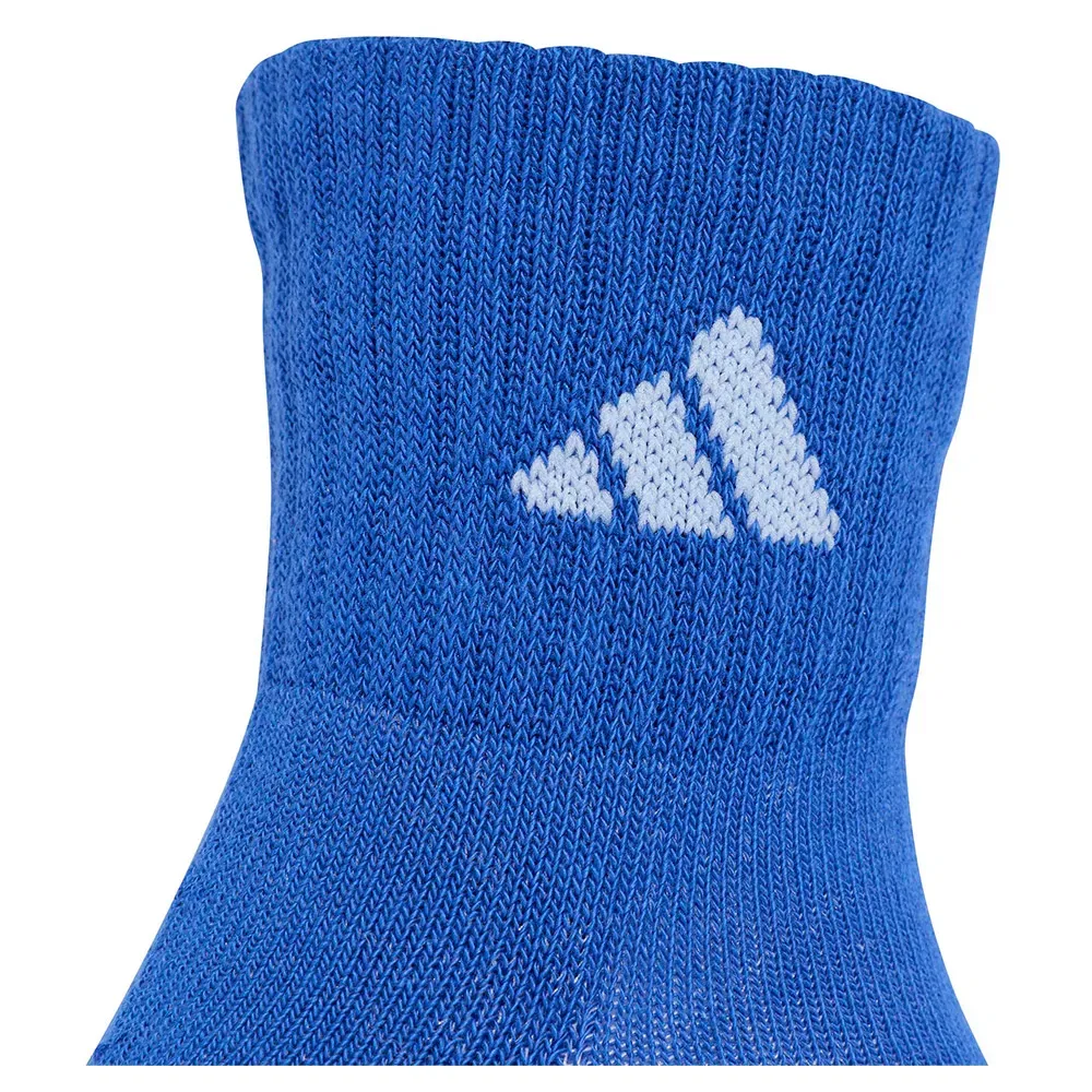 Носки спортивные Cushioned Sportswear 3 пары Adidas, синий — фото 3