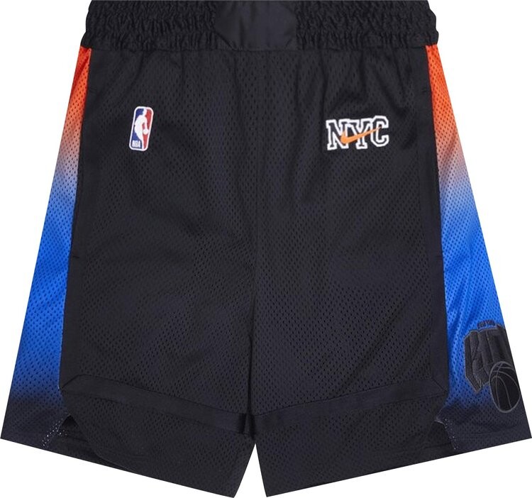 

Шорты Kith x Nike For New York Knicks Short Swingman 'Black', черный