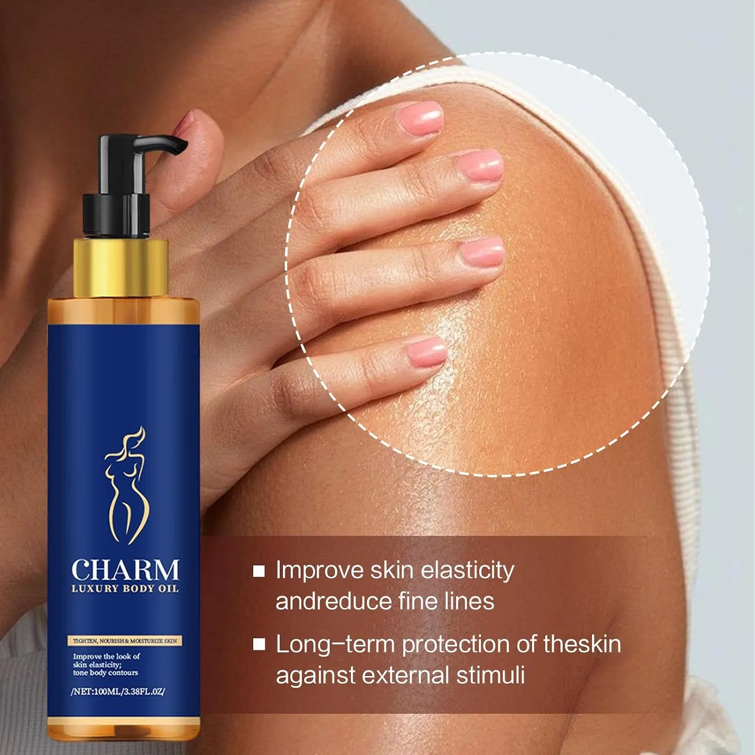 Масло для тела фирменное, Glow Remedy Oil, RadiantRe, 3 шт, 100 мл — фото 3