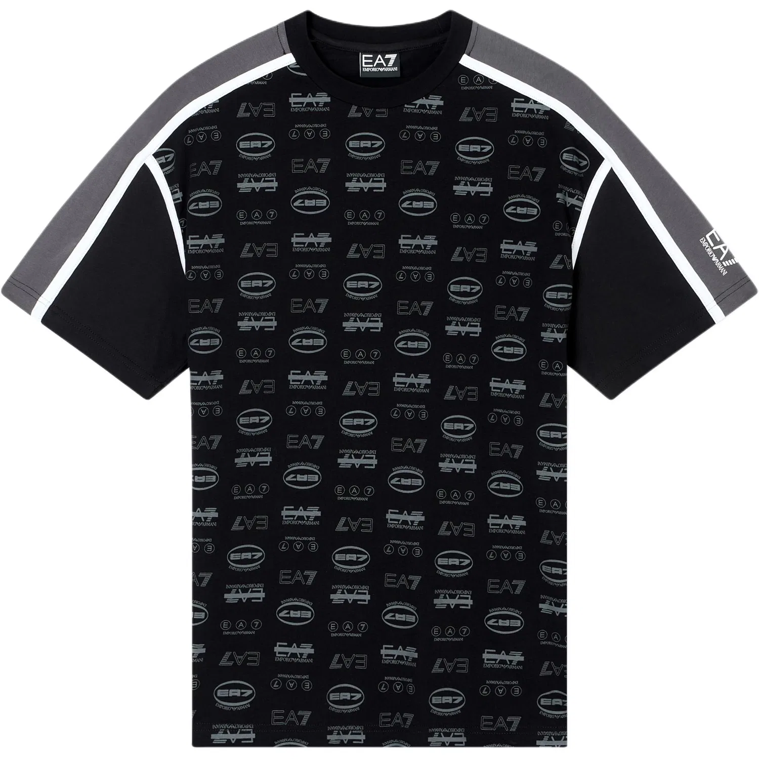 Мужская футболка Emporio Armani EA7, Черный