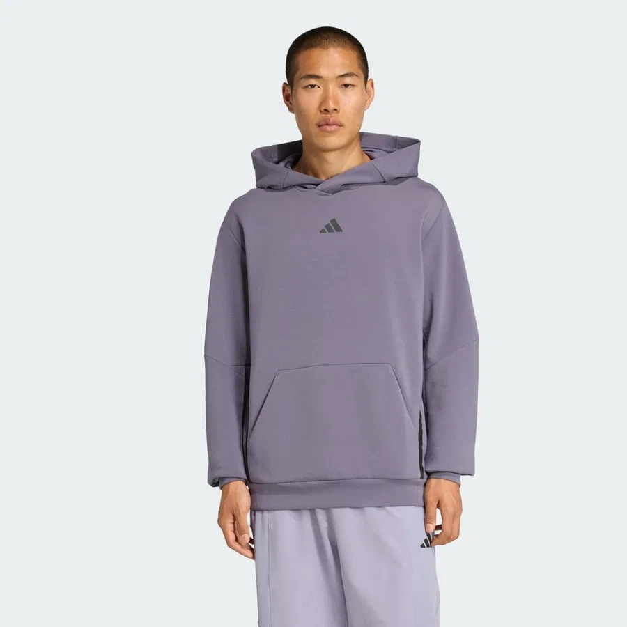 Худи спортивное с капюшоном Performance JX0678 Designed For Training adidas, Синий