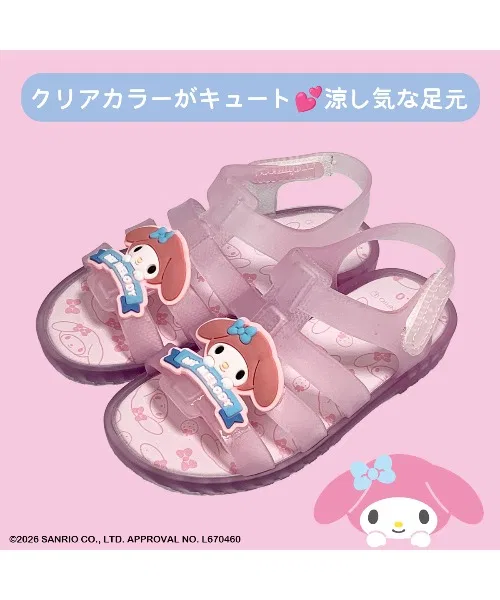 Детские сандалии с принтом Sanrio Glass Sandal SA9258 VIBGYOR, Mint — фото 3