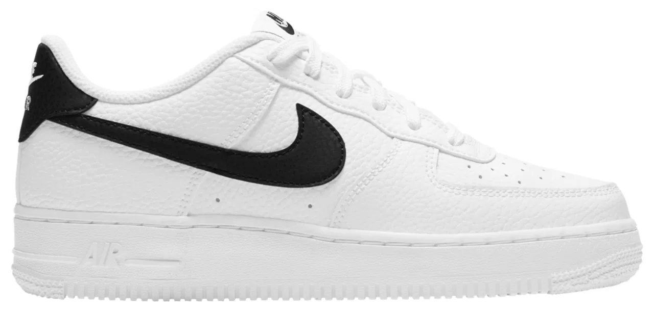 Кроссовки для мальчиков Air Force 1 Low Nike, черный/белый