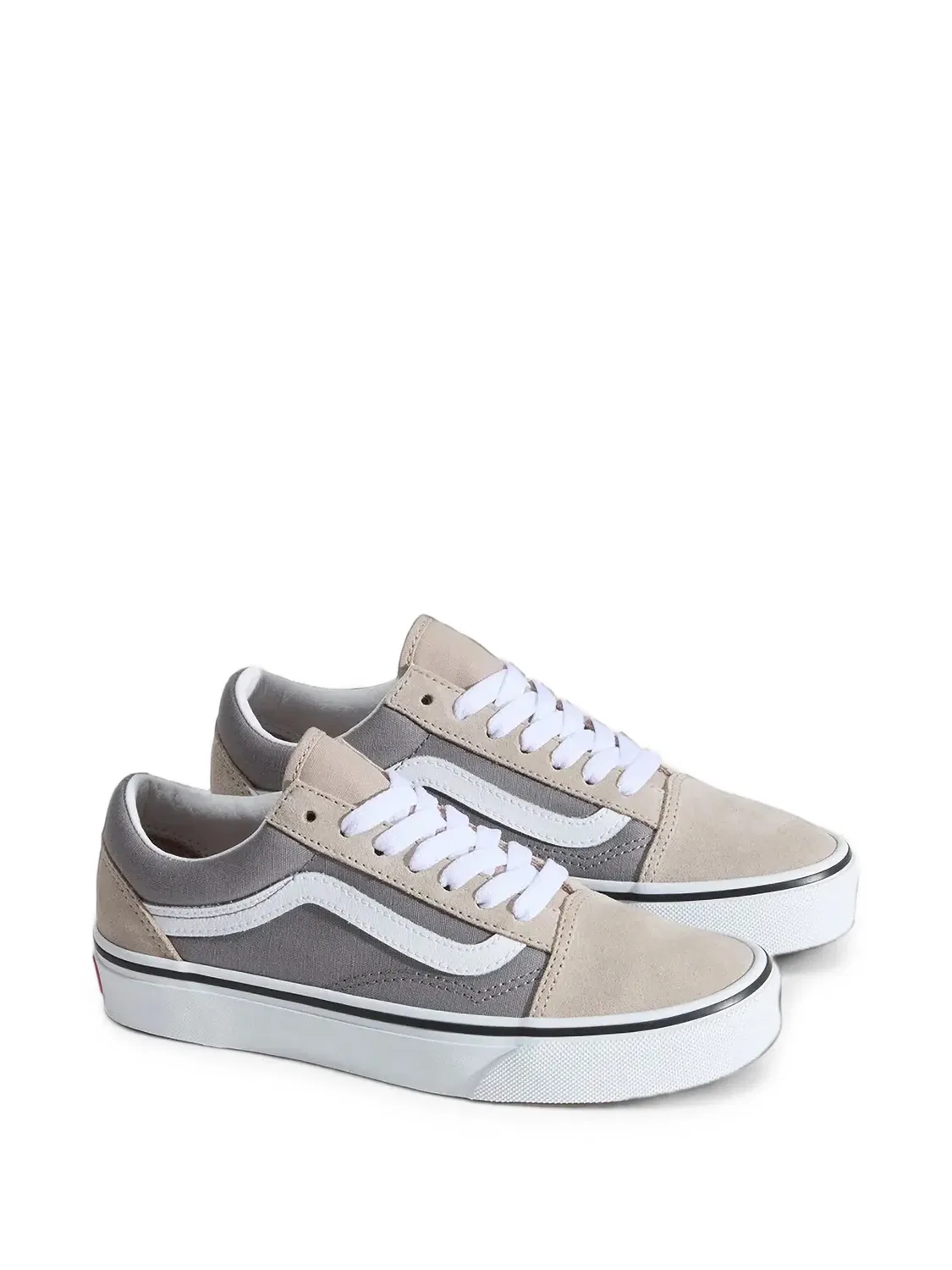 Кроссовки в стиле олдскул Vans Kids, серый