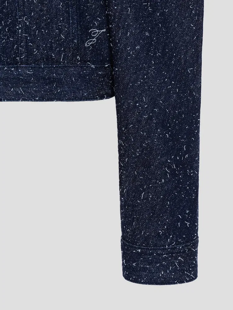 Жакет джинсовый Ovalo JACQUEMUS, Navy — фото 4
