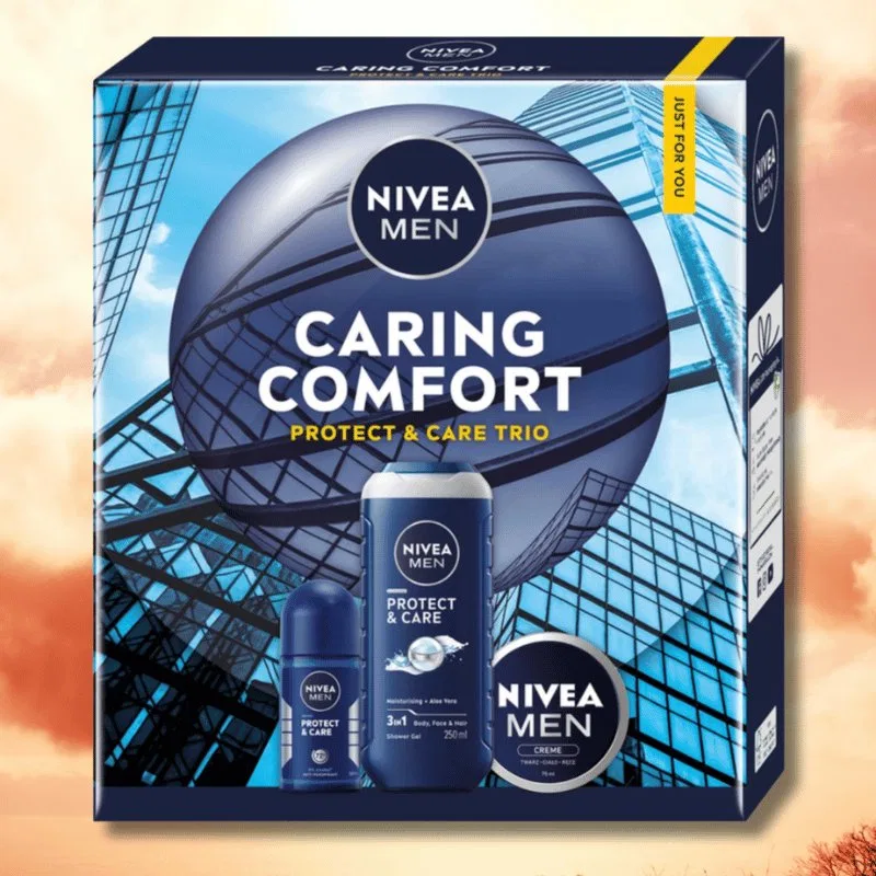 Набор мужских косметических средств для ухода за телом Nivea Men Caring Comfort — фото 2