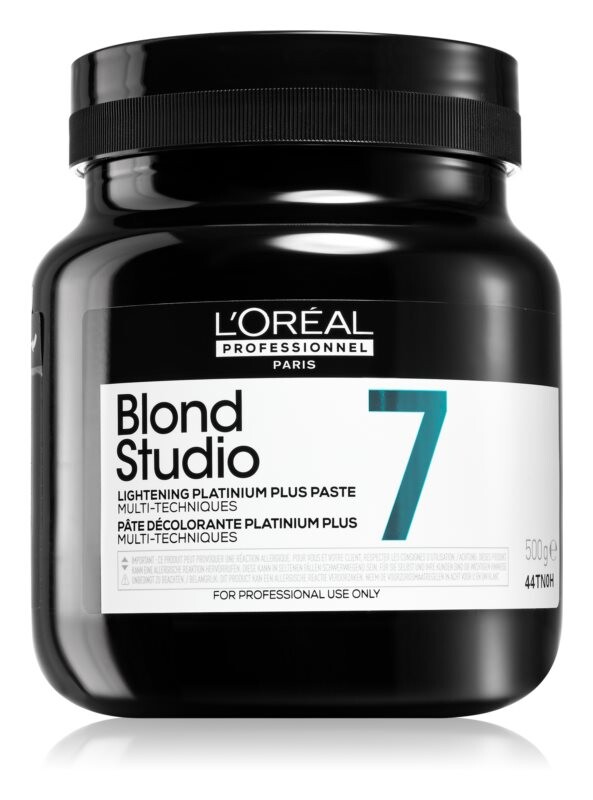 

Кремовый осветлитель для натуральных и окрашенных волос L’Oréal Professionnel Blond Studio Platinium Plus