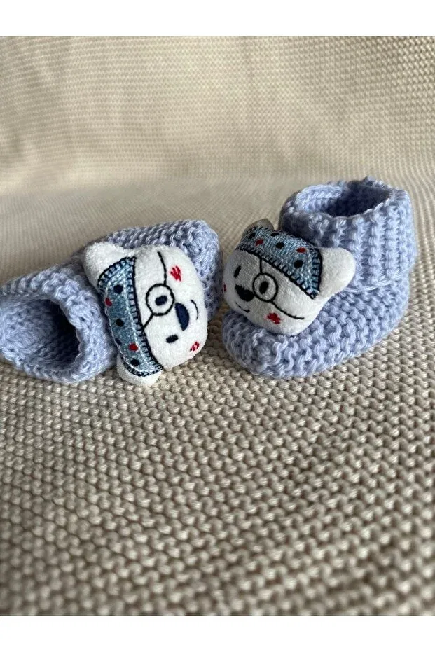 Детские носочки для новорожденных хлопковые Myluni, Blue