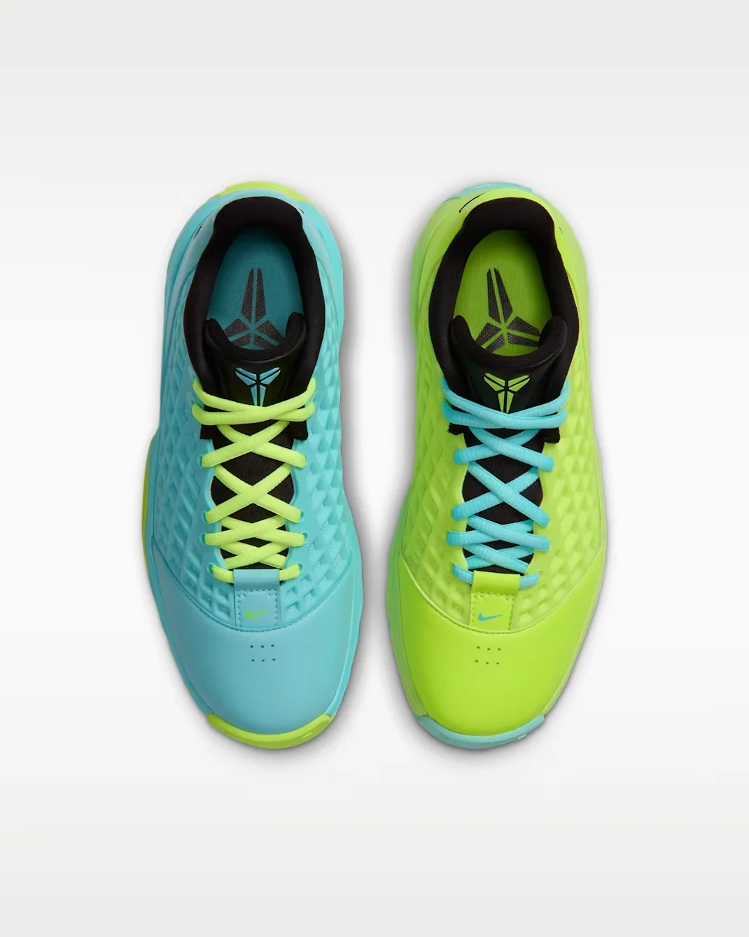 Кроссовки детские Nike Kobe III Low, зеленый — фото 3
