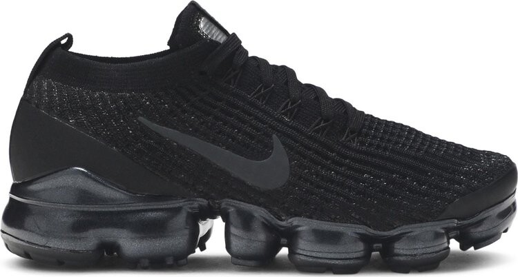 

Кроссовки Nike Wmns Air VaporMax Flyknit 3 'Triple Black', черный