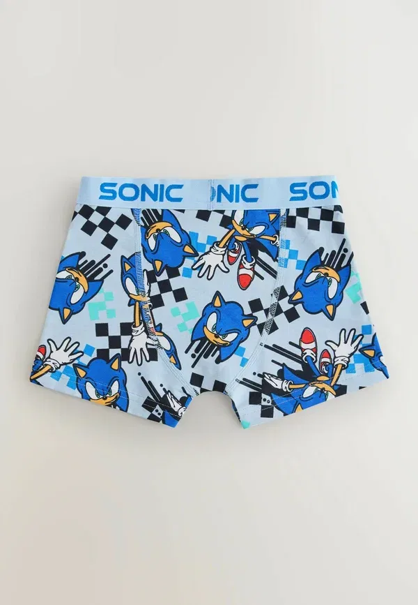 Трусы с принтом Sonic the Hedgehog 5 Pack Next grey, синий/серый — фото 2