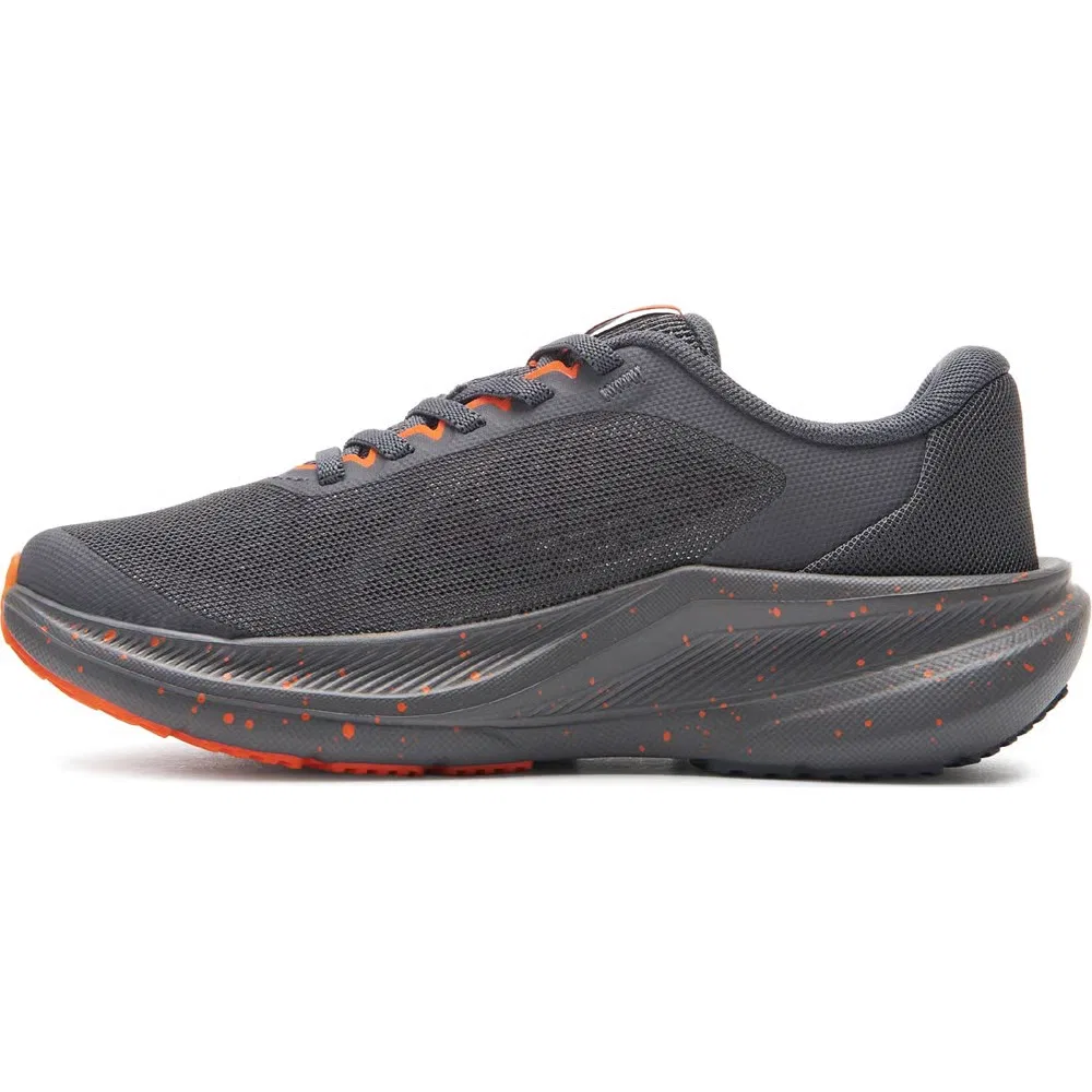 Детские беговые кроссовки Under Armour, Grey/Orange — фото 3