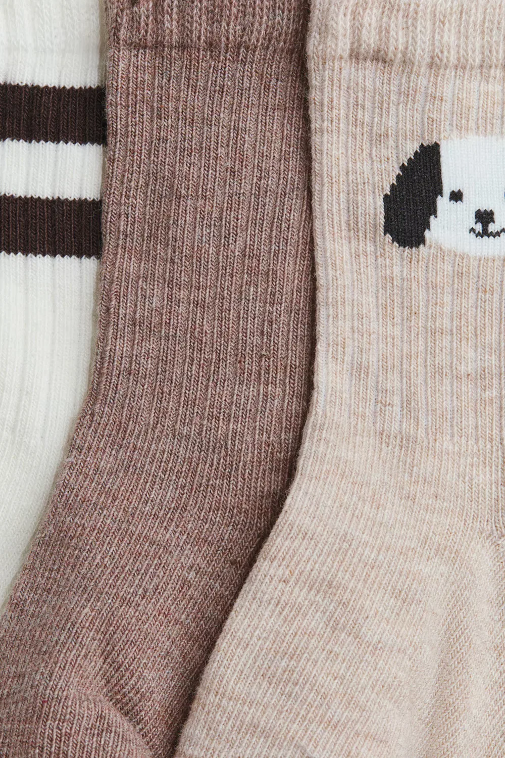 3 упаковки носков H&M, Beige/Hund — фото 2