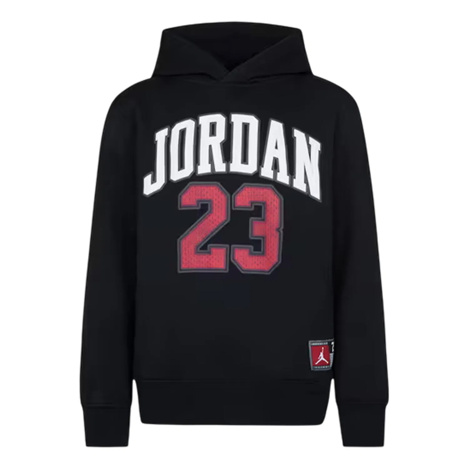 Детское худи с принтом Air Jordan 23 Nike, Schwarz