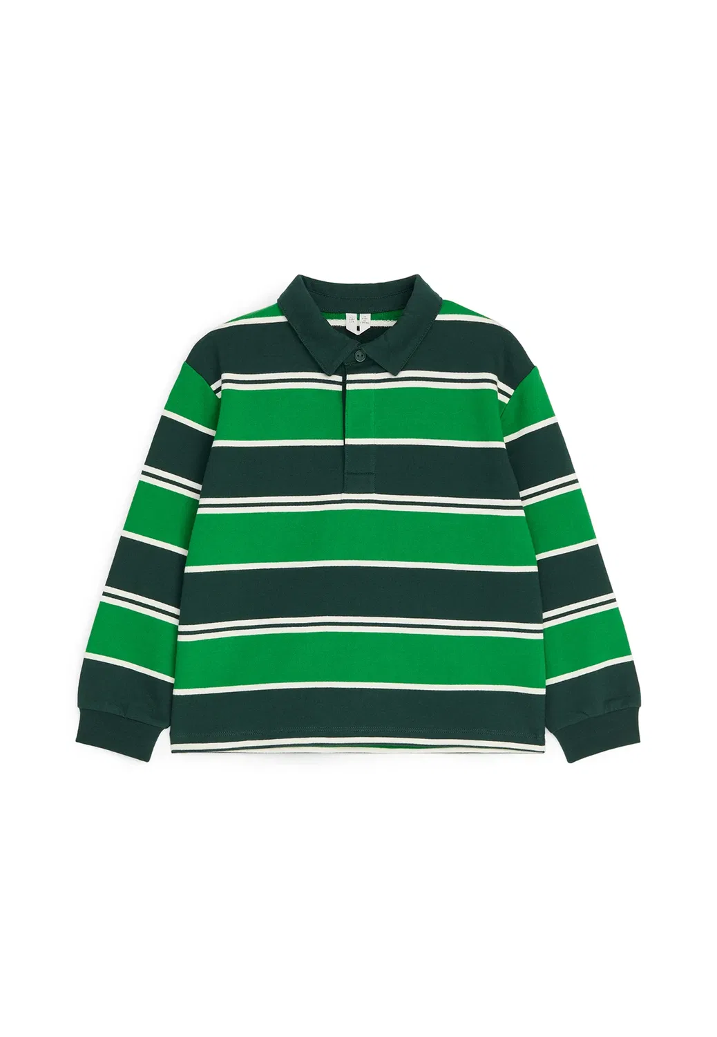 Регбийная рубашка - рубашка поло Arket, Green White