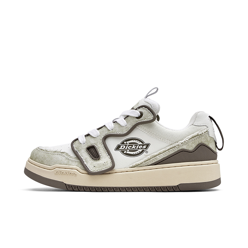 

Dickies Нескользящие, износостойкие, легкие низкие кроссовки для скейтбординга, цвет "белый кофе" для мужчин