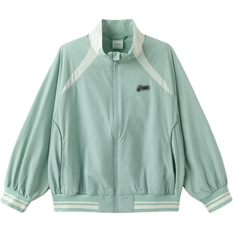 Детская куртка с воротником-стойкой ASICS, Light Green