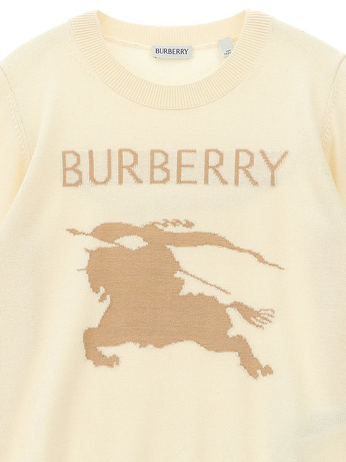 Свитер "Thea" Burberry, белый — фото 3