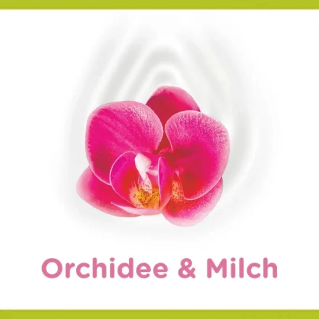 Крем-гель для душа Pufai Surprise Gift, Wild Orchid & Moisturising Milk, 650 мл x 5 шт — фото 3