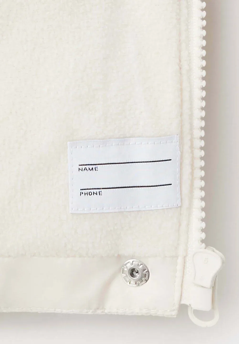 Детский жилет Mango Kids, Off-White — фото 4