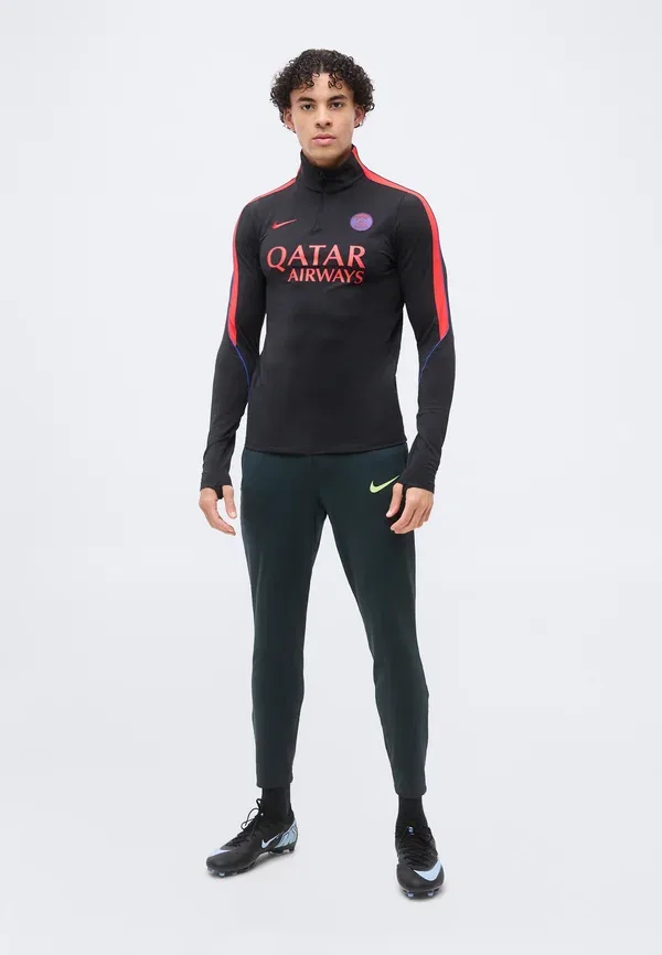 Тренировочная куртка Dri-fit Nike Performance/Global Red, черный/красный — фото 2