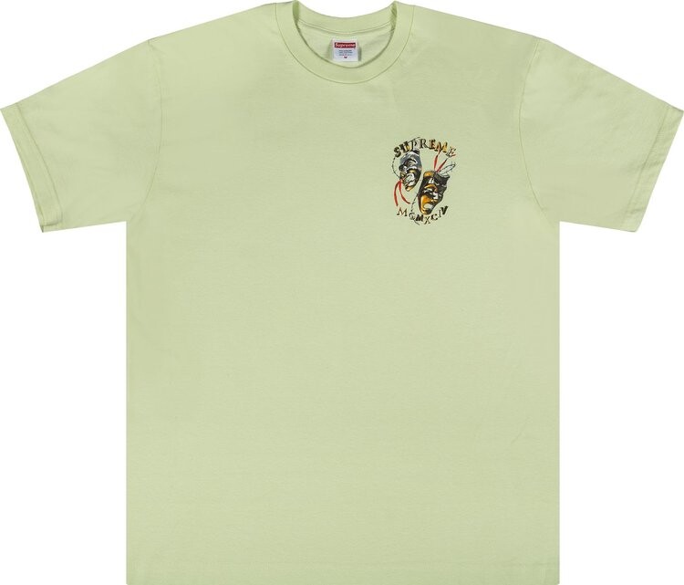 

Футболка Supreme Laugh Now Tee 'Pale Mint', зеленый