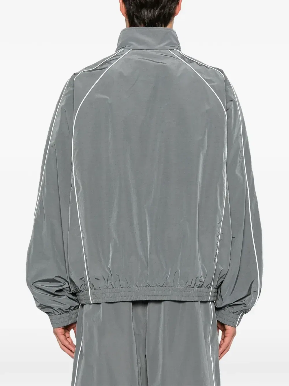 Спортивная куртка Bodies с кантом Balenciaga, серый — фото 4