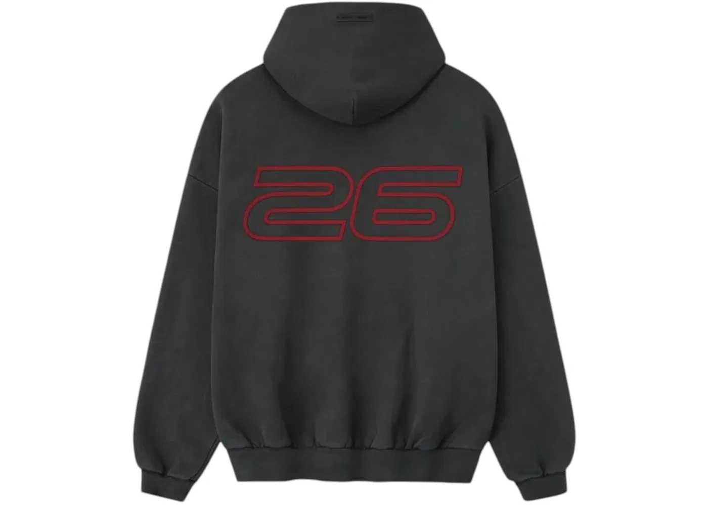 Мужской худи из плотного флиса 90's Essentials Hoodie Fear of God, Iron Grey — фото 2