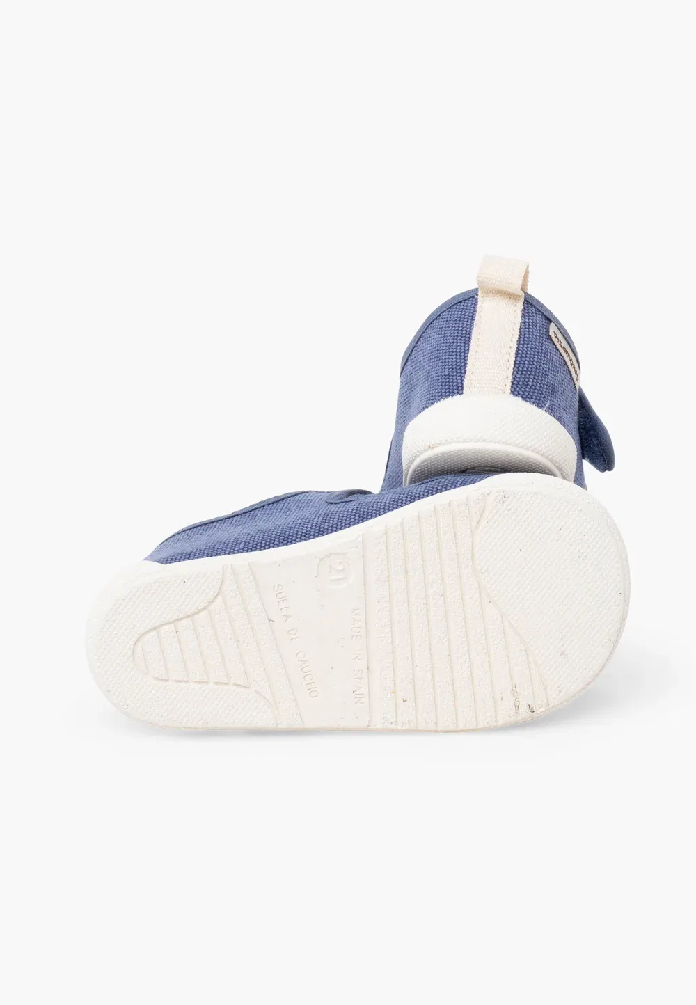 Сандалии босиком lona cangrejera niño - детская обувь Pisamonas, Azul Jeans — фото 4