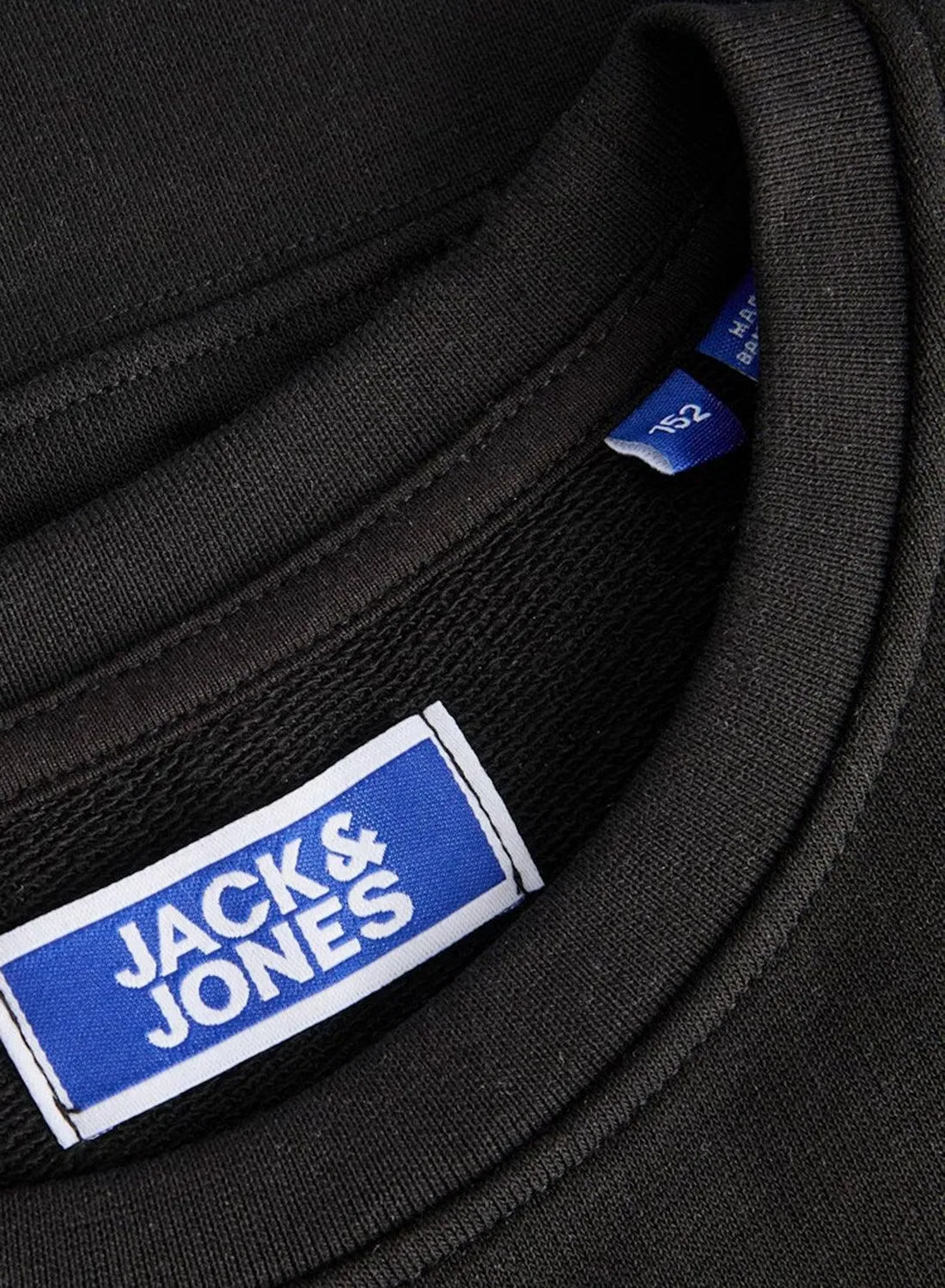 Футболка с принтом JJCOLE Jack & Jones Junior, черный — фото 4