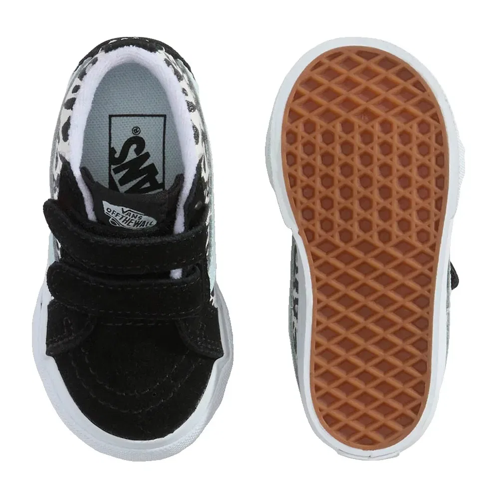 Кроссовки Vans SK8-Mid Reissue, черный — фото 2