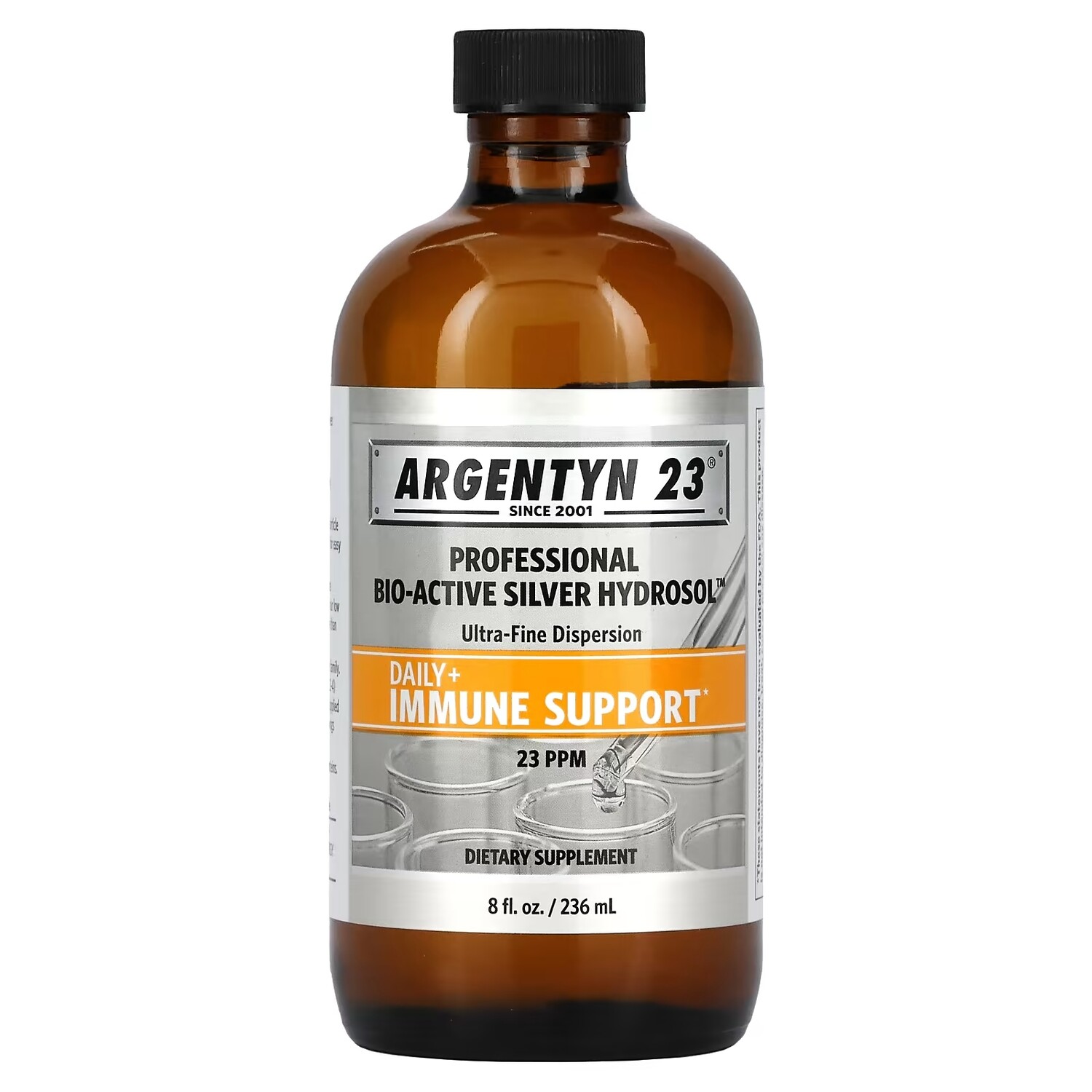 

Sovereign Silver Argentyn, 23 Professional Bio-Active Silver Hydrosol, 236 мл