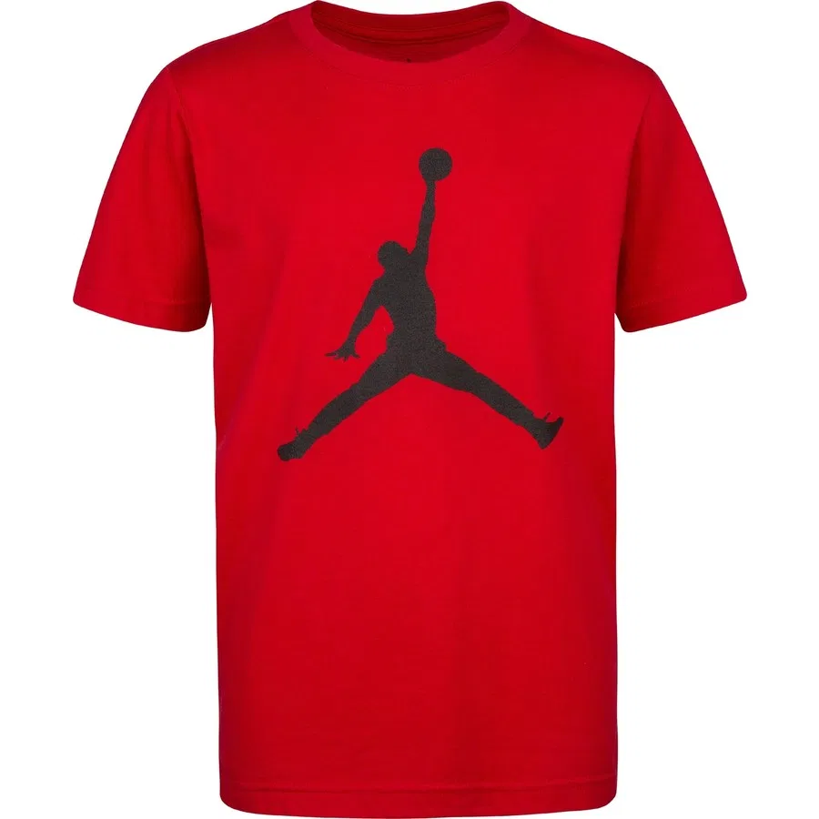 Детская футболка с принтом Jordan Ss Jumpman Tee Nike, Красный