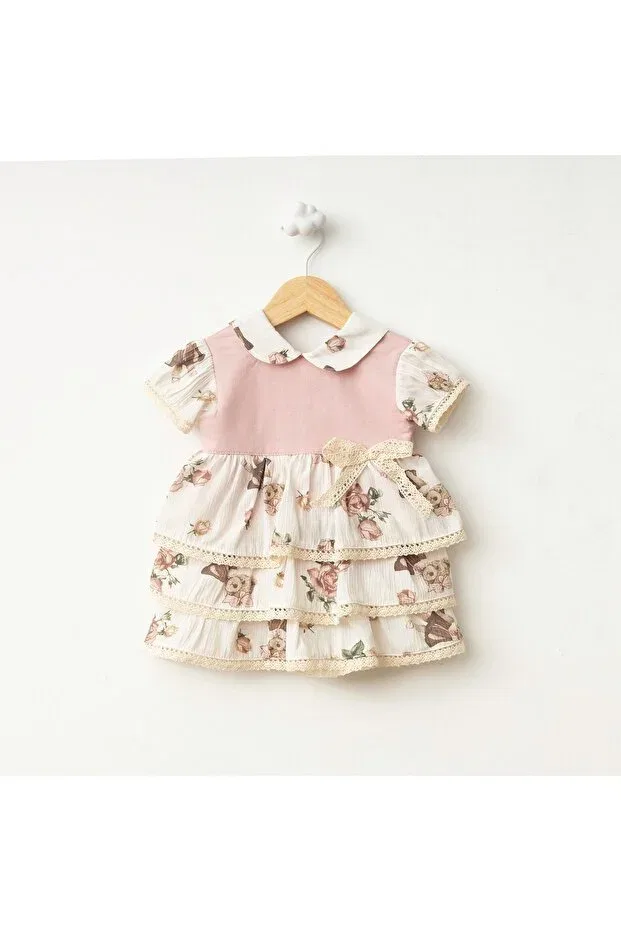 Детское платье для девочек с коротким рукавом For My Baby, Somon
