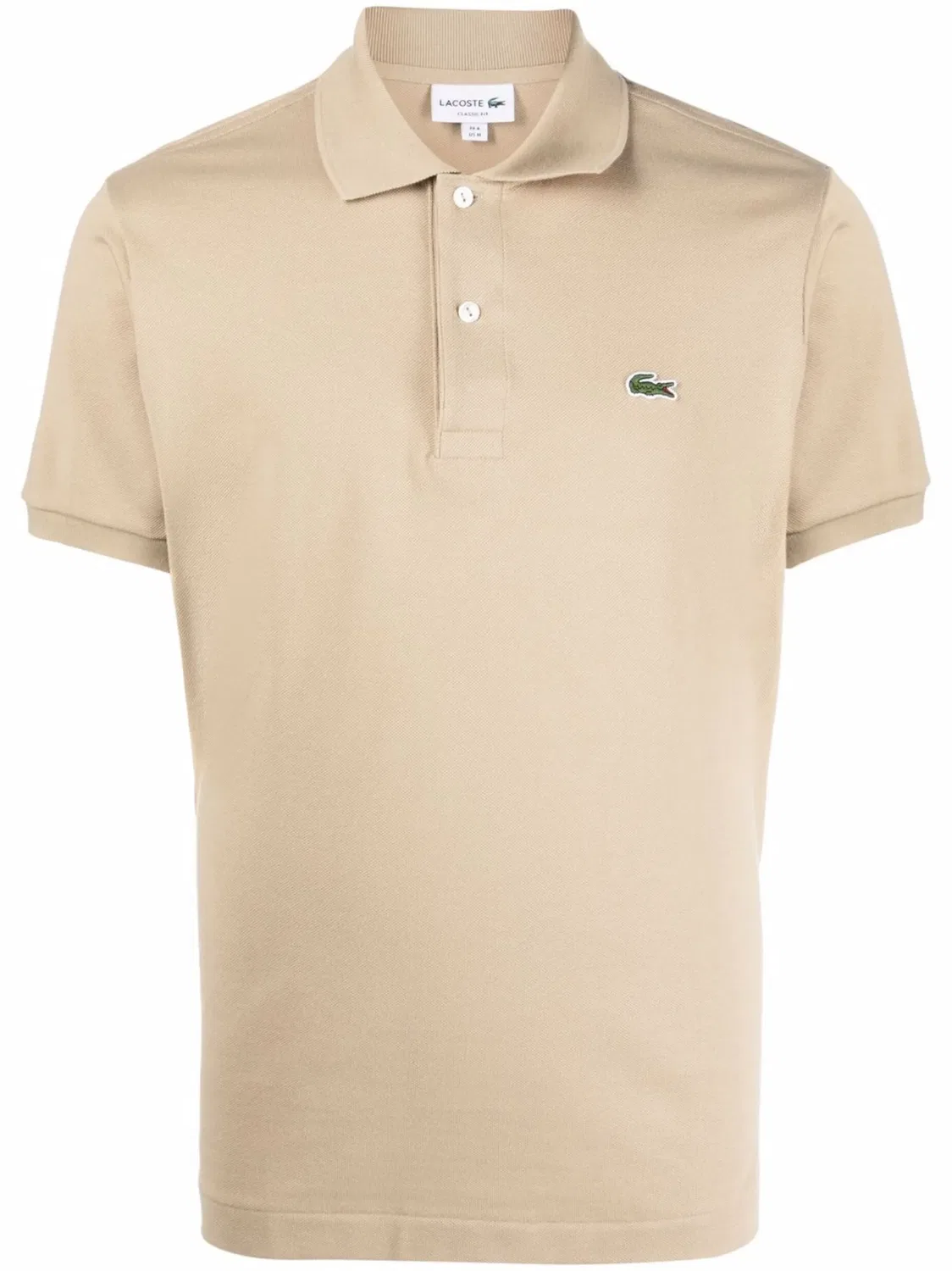 Lacoste Поло с логотипом, нейтральные тона