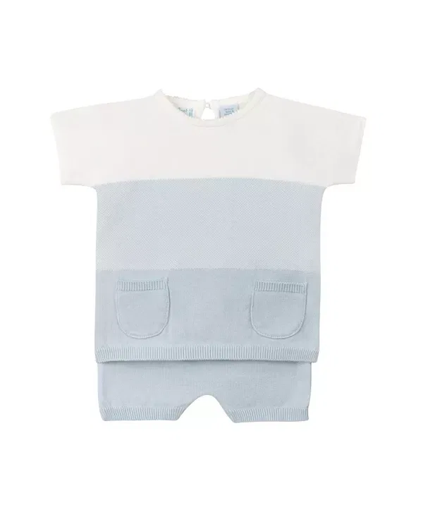 Детский комплект омбре трикотажный Feltman Brothers, Powder Blue