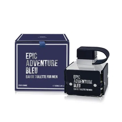 Парфюмерная вода Epic Adventure Blue For Men Emper, 100 мл