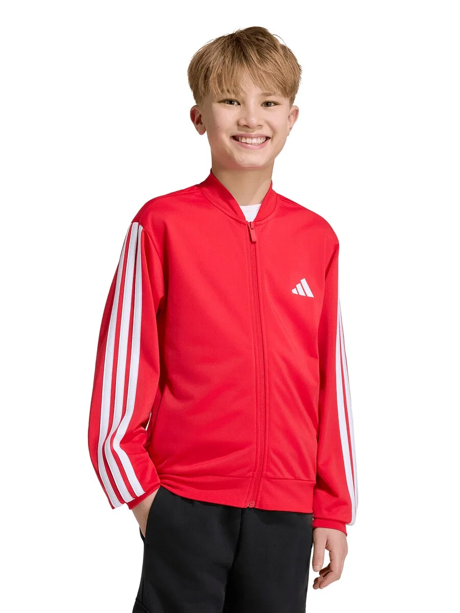 Спортивная толстовка на молнии ADIDAS SPORTSWEAR, красная — фото 2
