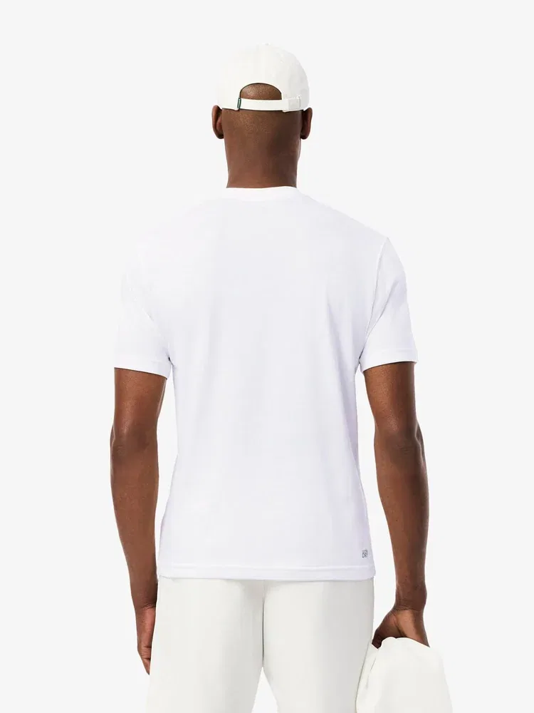 Футболка с длинным рукавом Training Basic LACOSTE, Черный — фото 3