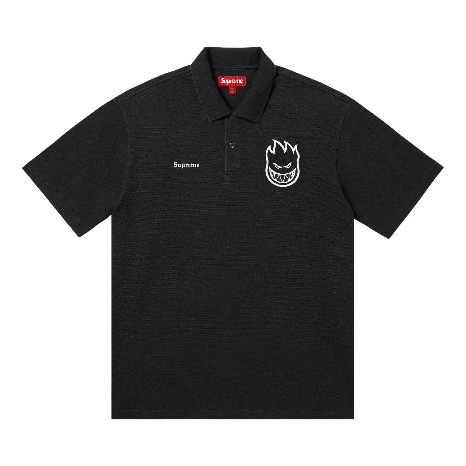 Поло Supreme x Spitfire, черный
