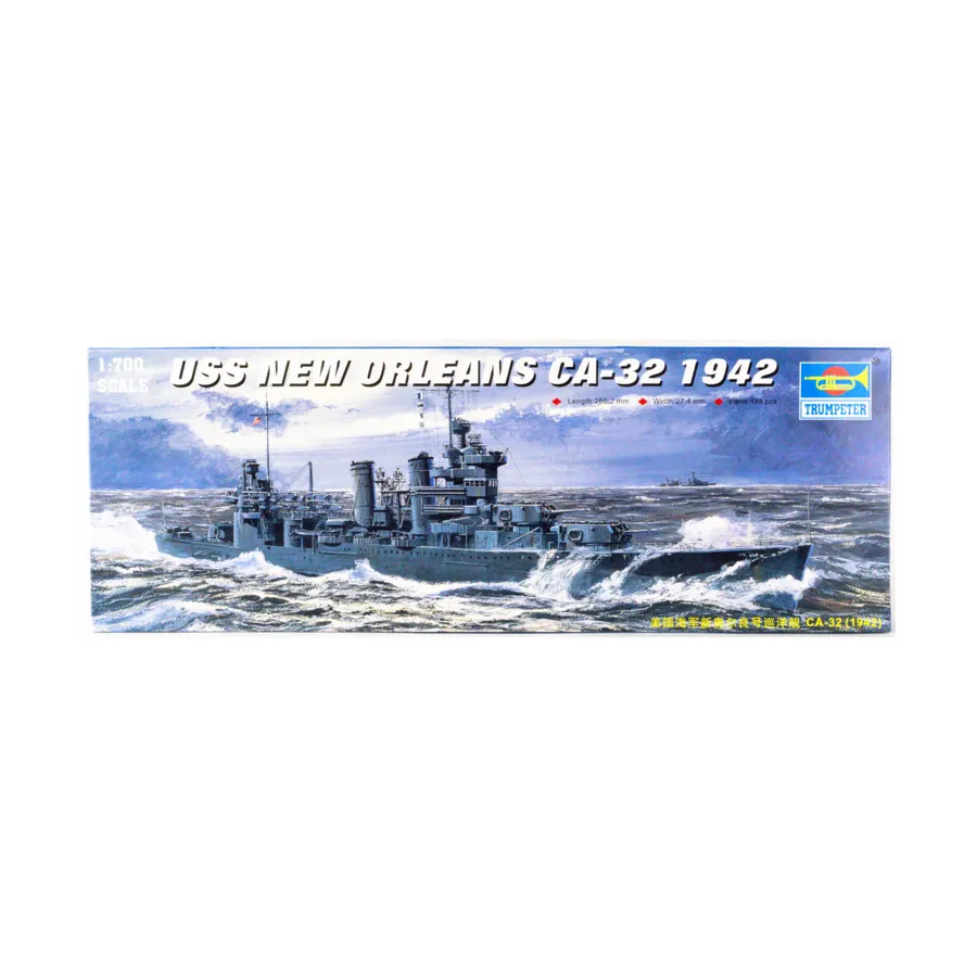 

Военный корабль США «Новый Орлеан», Warship Models (1:700) (Trumpeter Models)