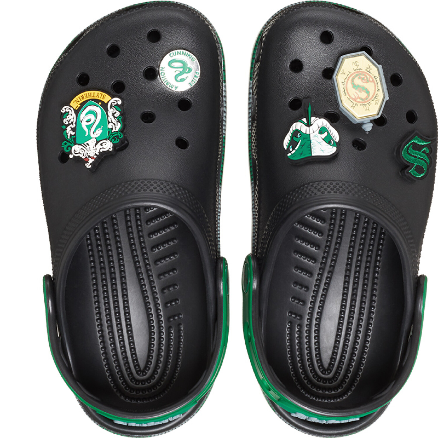 Сабо Harry Potter x Crocs Slytherin Classic Clog, мультиколор (размер RU 22-23)